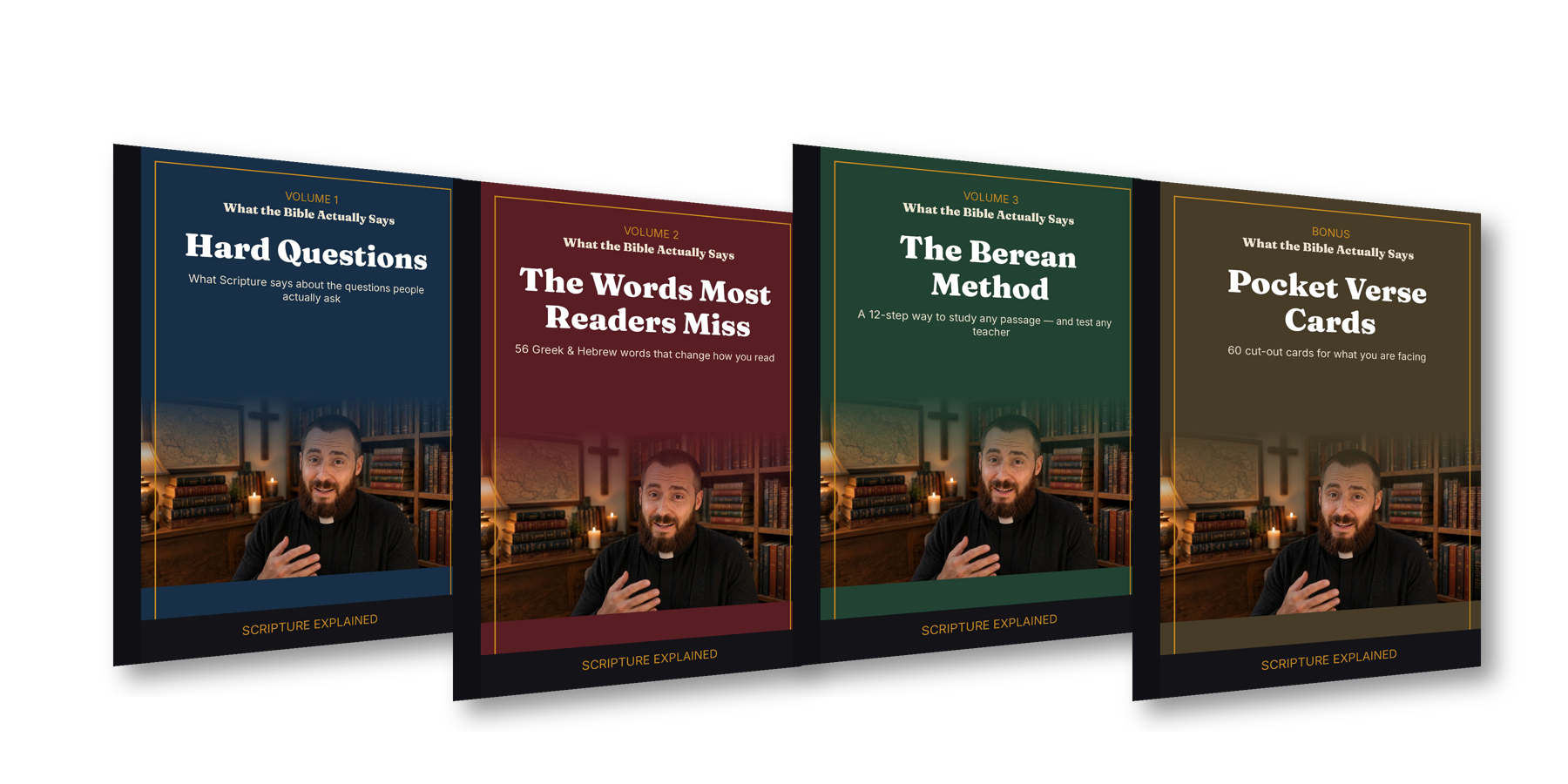 Volumes 1–3 and the Pocket Verse Cards